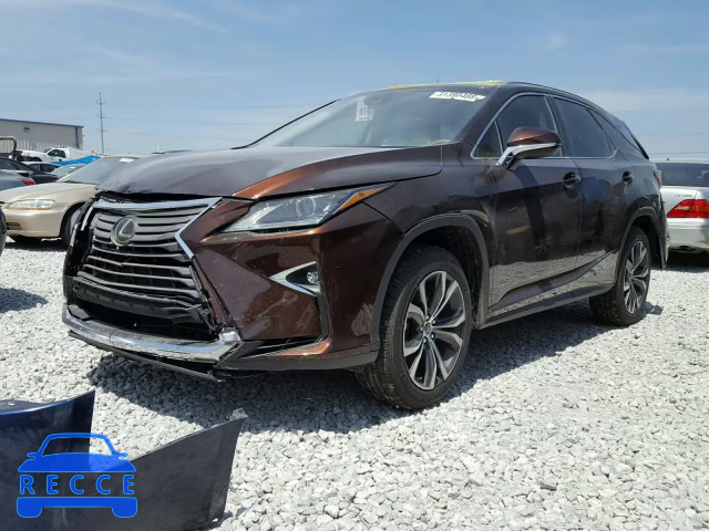 2018 LEXUS RX 350 L JTJGZKCA6J2001614 image 1