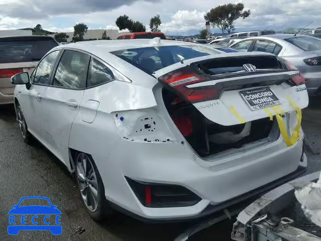 2018 HONDA CLARITY JHMZC5F15JC004989 image 2