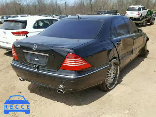 2004 MERCEDES-BENZ S 600 WDBNG76J34A428878 image 3