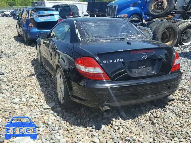 2008 MERCEDES-BENZ SLK 280 WDBWK54FX8F177825 image 2