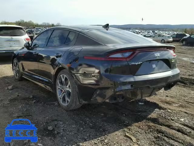 2018 KIA STINGER GT KNAE45LC9J6015623 image 2