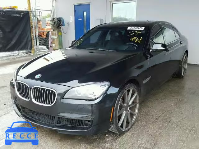 2014 BMW 740 LI WBAYE4C5XED138337 image 1