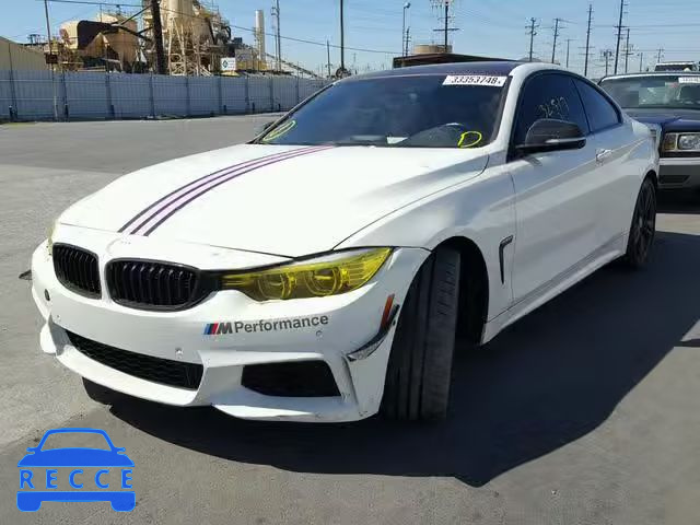 2015 BMW 435 I WBA3R1C54FK195451 image 1