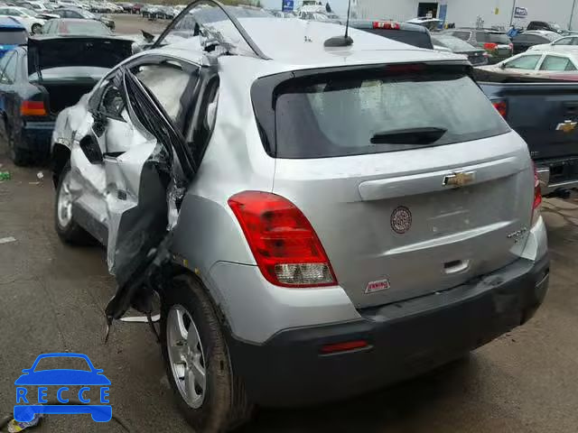 2015 CHEVROLET TRAX 1LS KL7CJPSB8FB093765 image 2