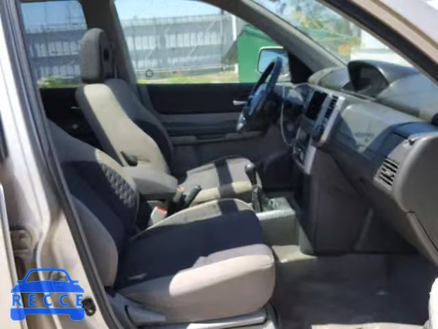 2005 NISSAN X-TRAIL XE JN8BT08V05W104237 зображення 4