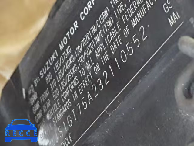 2003 SUZUKI GSX-R1000 JS1GT75A232110552 image 19