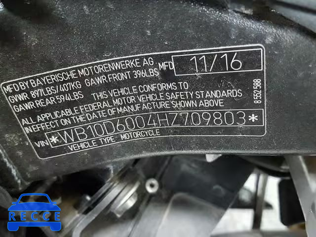 2017 BMW S 1000 RR WB10D6004HZ709803 image 19