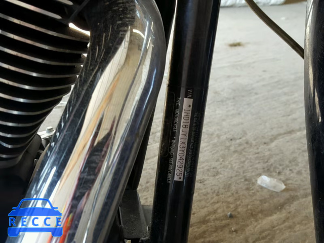 2003 HARLEY-DAVIDSON FLSTC 1HD1BJY1X3Y042925 зображення 9
