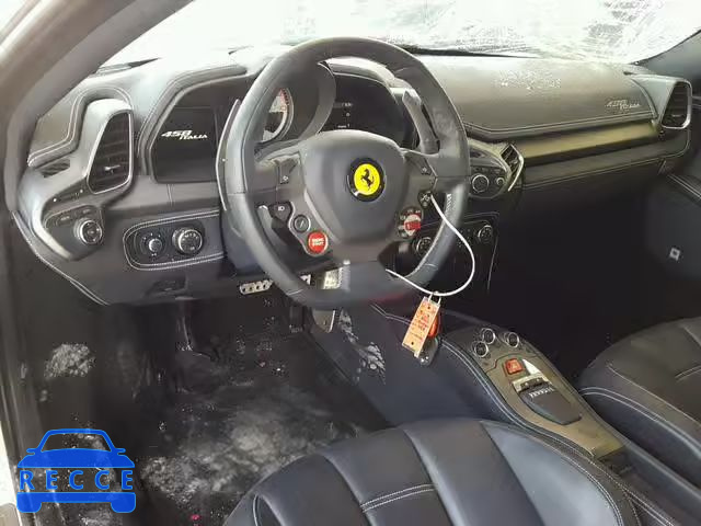 2012 FERRARI 458 ITALIA ZFF67NFA7C0188265 image 8