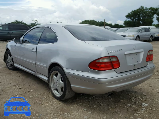 1999 MERCEDES-BENZ CLK 430 WDBLJ70G0XF067252 image 2