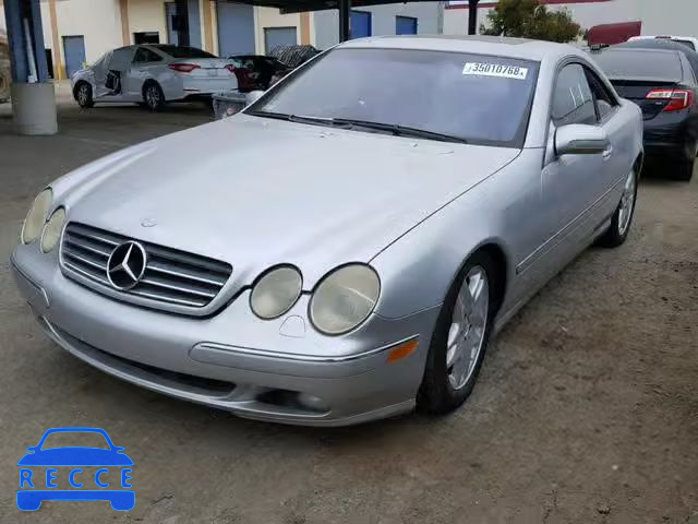 2000 MERCEDES-BENZ CL 500 WDBPJ75J4YA001209 image 1