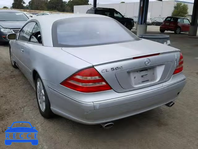 2000 MERCEDES-BENZ CL 500 WDBPJ75J4YA001209 image 2