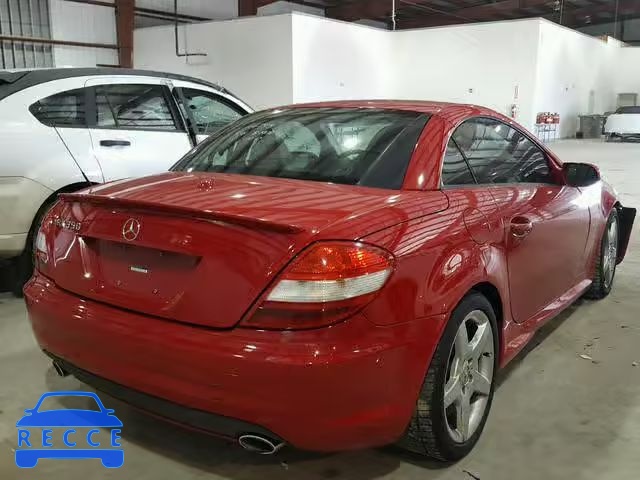 2007 MERCEDES-BENZ SLK 350 WDBWK56F57F155100 image 3