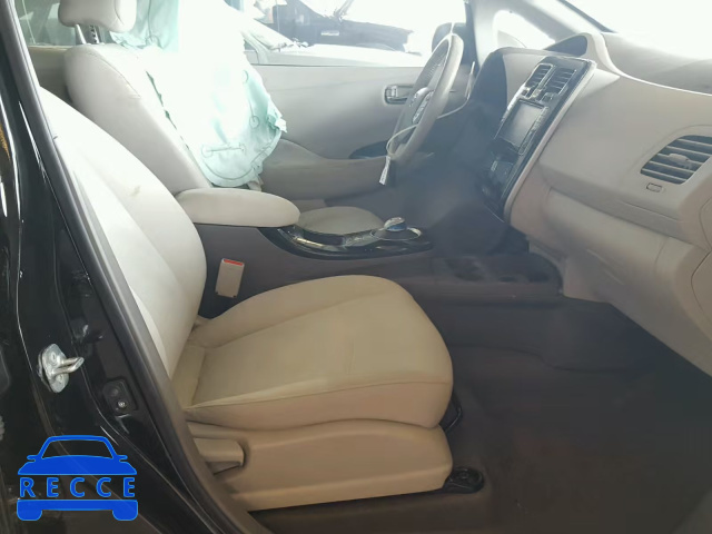 2015 NISSAN LEAF S 1N4AZ0CP4FC313388 зображення 4