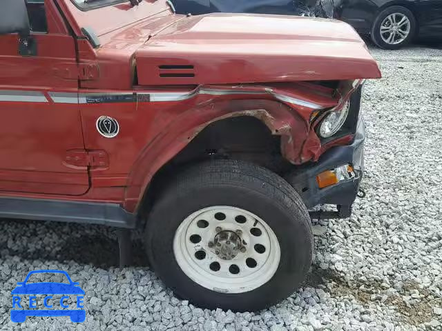 1987 SUZUKI SAMURAI JS3JC51C8H4154317 image 9