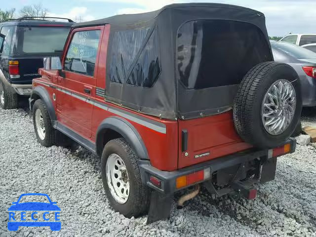 1987 SUZUKI SAMURAI JS3JC51C8H4154317 image 2