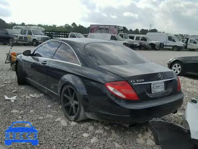 2007 MERCEDES-BENZ CL 600 WDDEJ76X07A005452 image 2