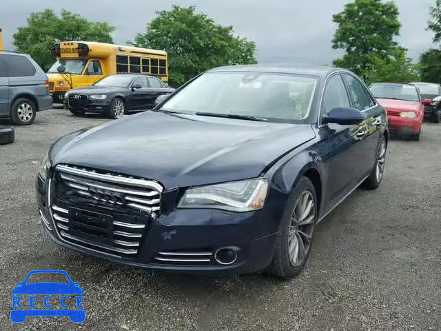 2013 AUDI A8 QUATTRO WAUAGAFD6DN002566 image 1