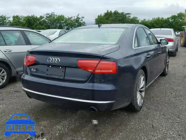 2013 AUDI A8 QUATTRO WAUAGAFD6DN002566 image 3