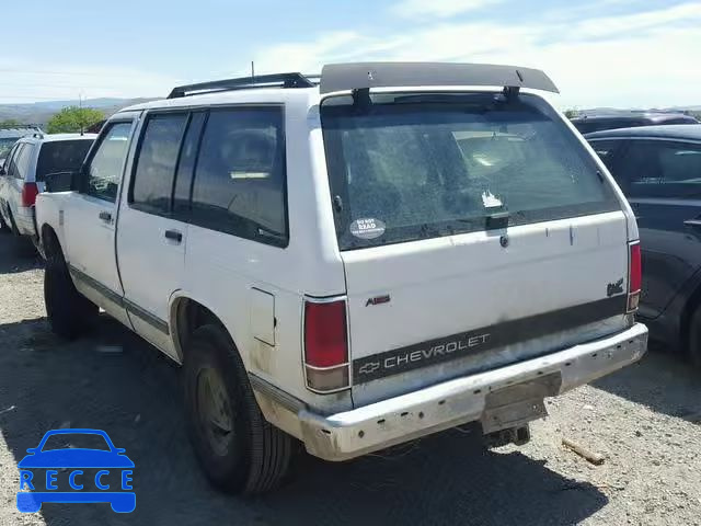 1992 CHEVROLET BLAZER S10 1GNCS13Z6N2112277 image 2