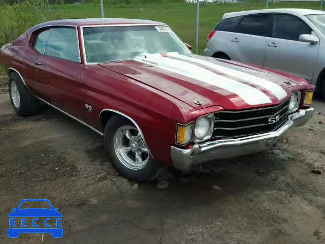 1972 CHEVROLET CHEVELL SS 1D37H2L557484 image 0