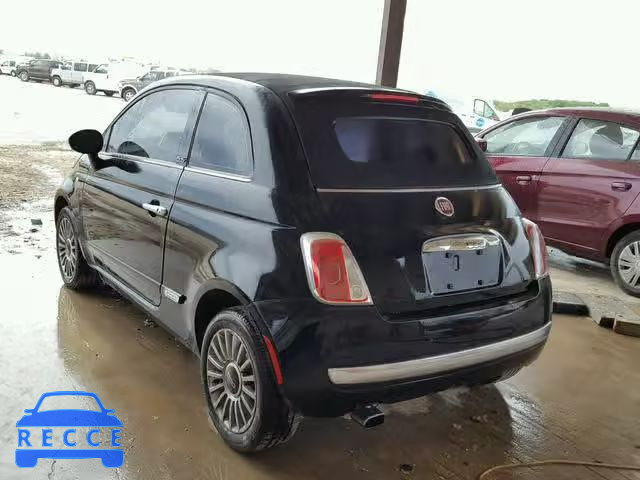 2015 FIAT 500 LOUNGE 3C3CFFER6FT550115 image 2