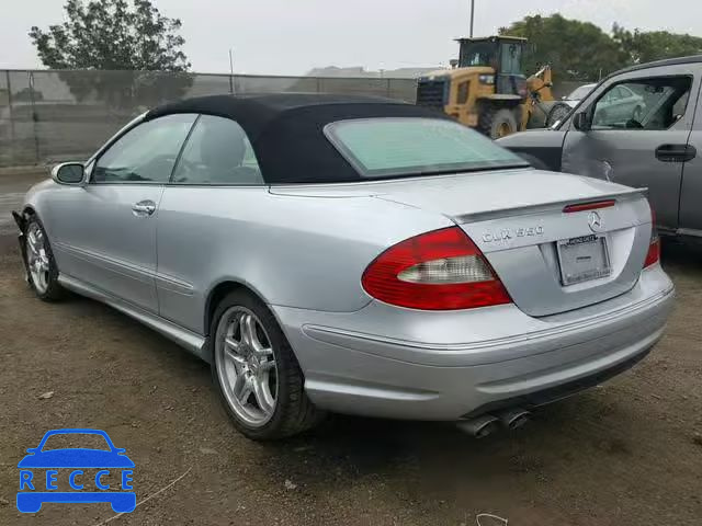 2008 MERCEDES-BENZ CLK 550 WDBTK72FX8T095919 image 2