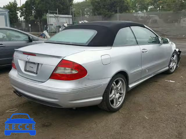 2008 MERCEDES-BENZ CLK 550 WDBTK72FX8T095919 image 3