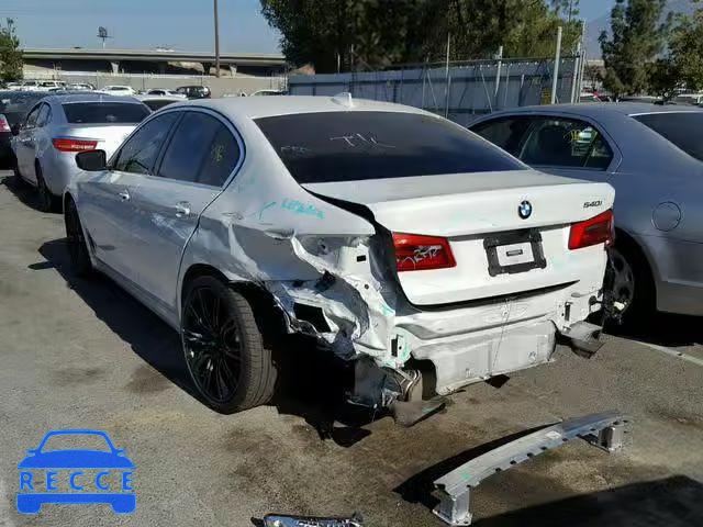 2017 BMW 540 I WBAJE5C32HG916381 image 2