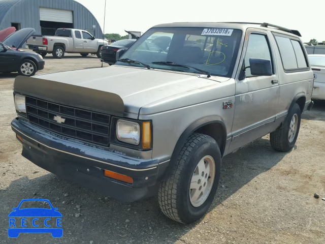 1989 CHEVROLET BLAZER S10 1GNCT18Z0K8136945 зображення 1