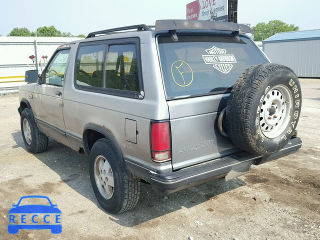 1989 CHEVROLET BLAZER S10 1GNCT18Z0K8136945 зображення 2