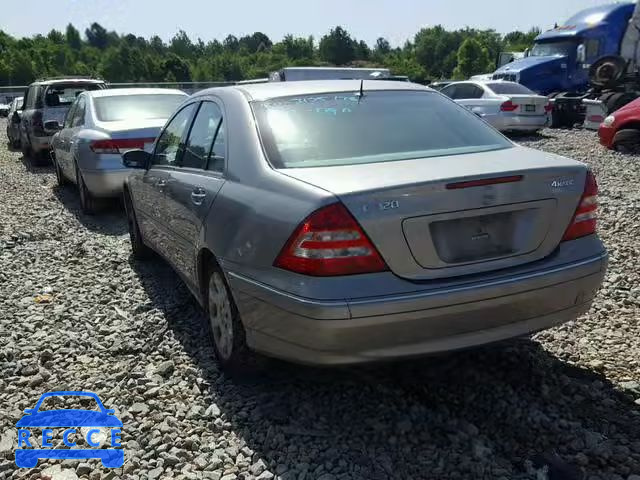 2005 MERCEDES-BENZ C 320 4MAT WDBRF84JX5F670634 image 2