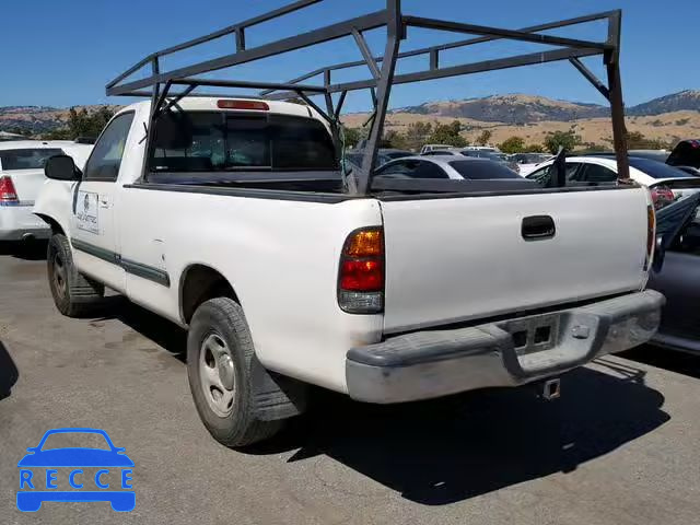 2000 TOYOTA TUNDRA SR5 5TBKT4414YS072184 image 2