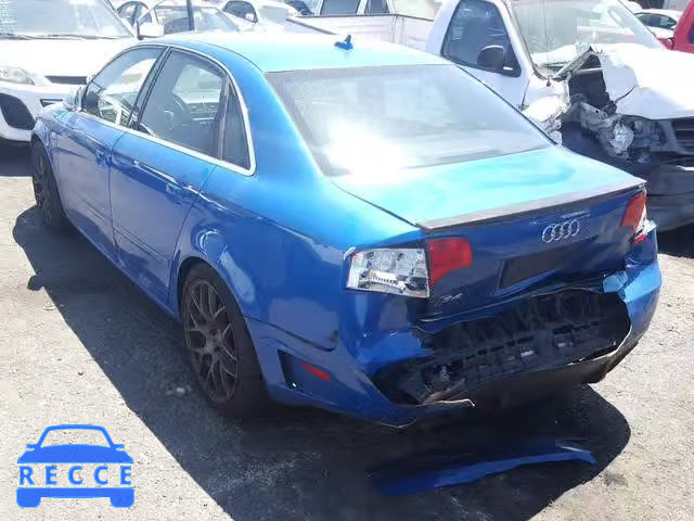 2007 AUDI NEW S4 QUA WAUGL78E97A175542 image 2