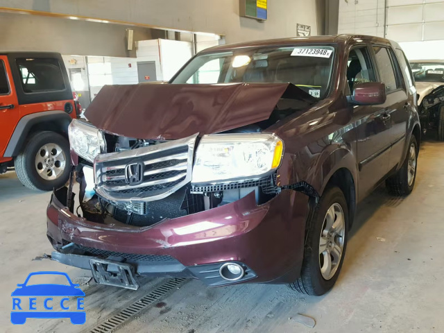 2014 HONDA PILOT EXLN 5FNYF4H71EB020986 image 1