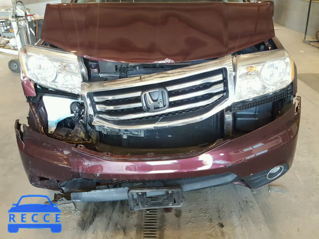2014 HONDA PILOT EXLN 5FNYF4H71EB020986 image 6