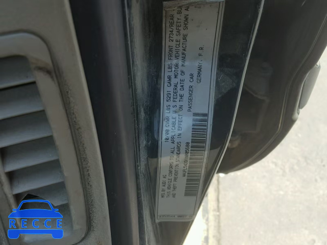 2001 AUDI A8 QUATTRO WAUFL54D91N005680 зображення 9