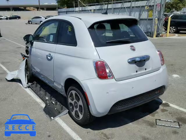 2017 FIAT 500 ELECTR 3C3CFFGE5HT544545 image 2