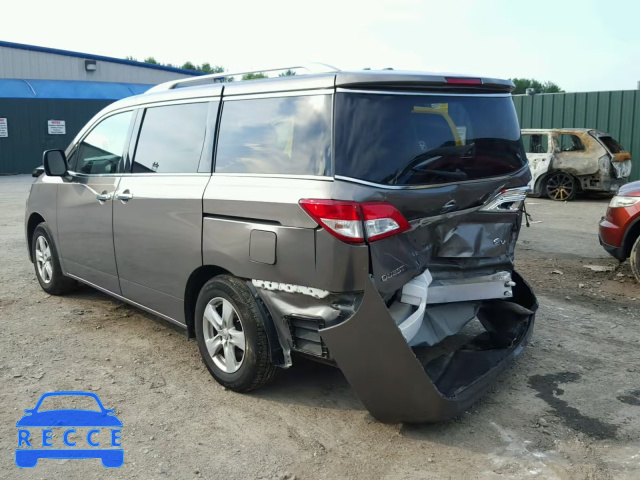 2014 NISSAN QUEST S JN8AE2KP6E9103538 зображення 2