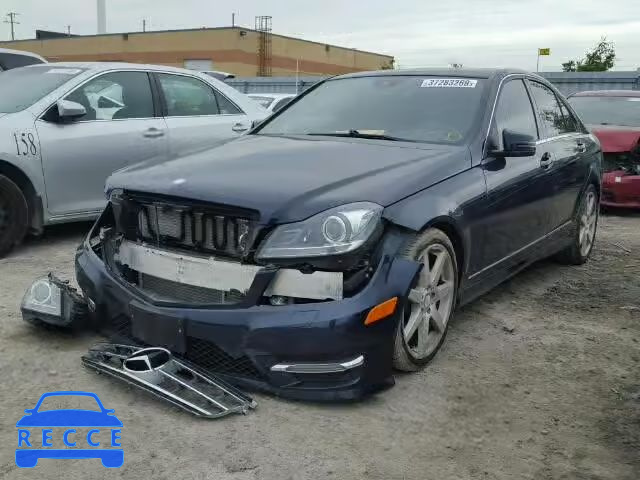 2013 MERCEDES-BENZ C 350 4MAT WDDGF8JB5DA791028 image 1