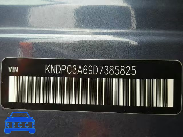 2013 KIA SPORTAGE S KNDPC3A69D7385825 image 9
