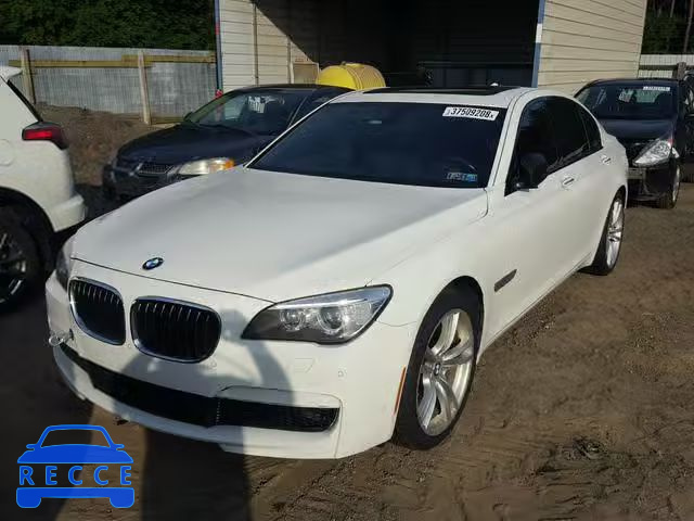 2015 BMW 740 I WBAYA6C51FG273245 image 1