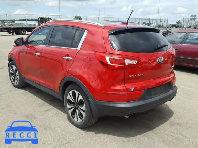 2013 KIA SPORTAGE S KNDPC3A69D7487450 image 2