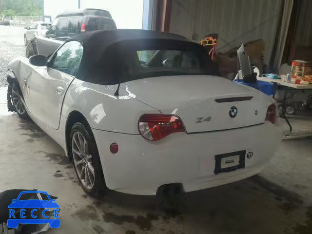 2007 BMW Z4 3.0 4USBU33537LW71476 image 2