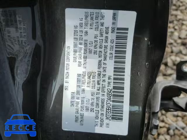 2015 MAZDA CX-9 SPORT JM3TB3BA0F0448642 image 9