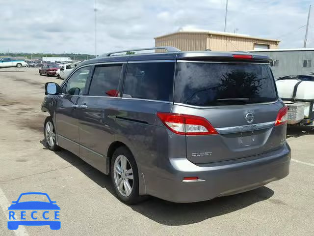 2014 NISSAN QUEST S JN8AE2KP9E9105929 зображення 2