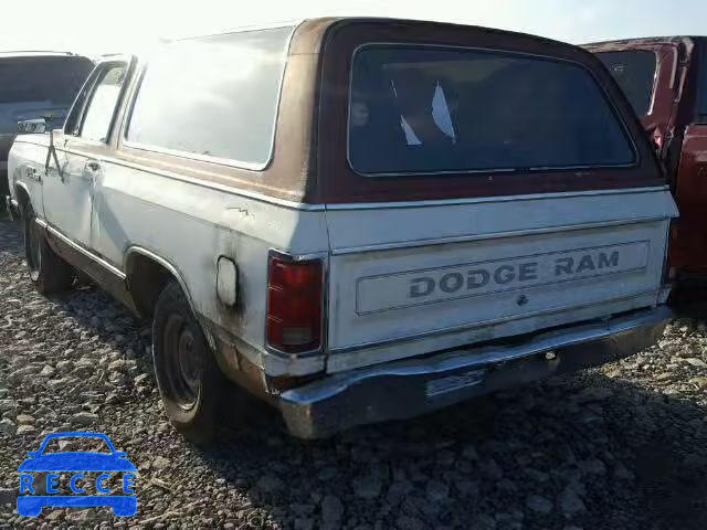 1985 DODGE RAMCHARGER 1B4GD12T4FS641209 зображення 2