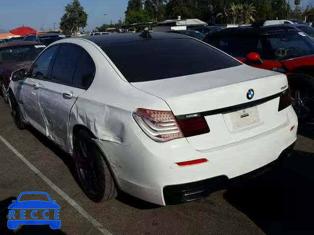 2010 BMW 750 I WBAKA8C55ACY35570 image 2