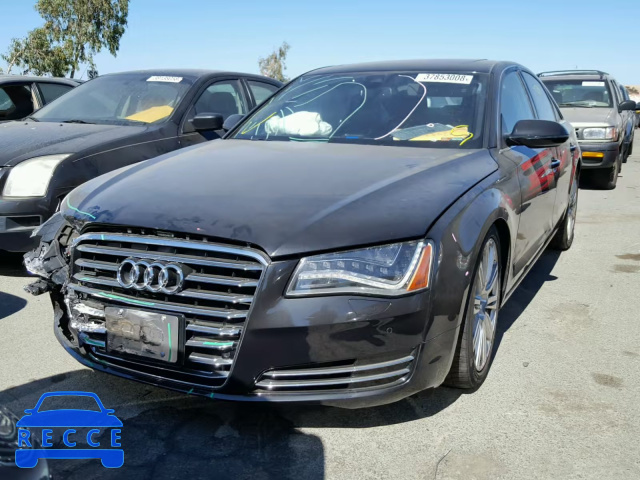 2014 AUDI A8 QUATTRO WAUAGAFD9EN008072 image 1