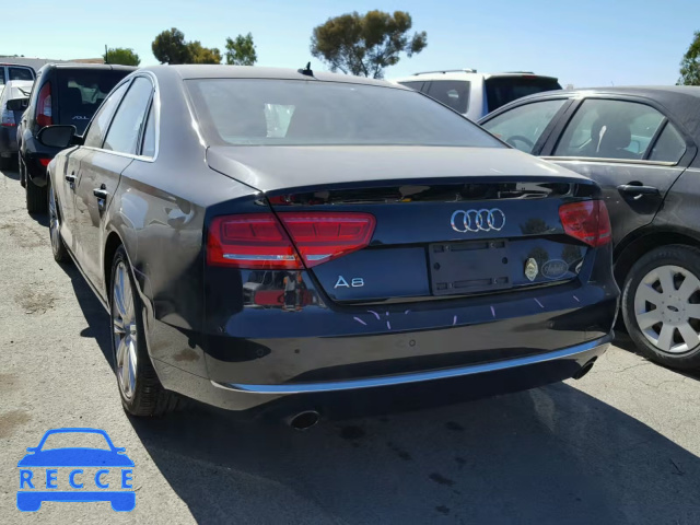 2014 AUDI A8 QUATTRO WAUAGAFD9EN008072 image 2
